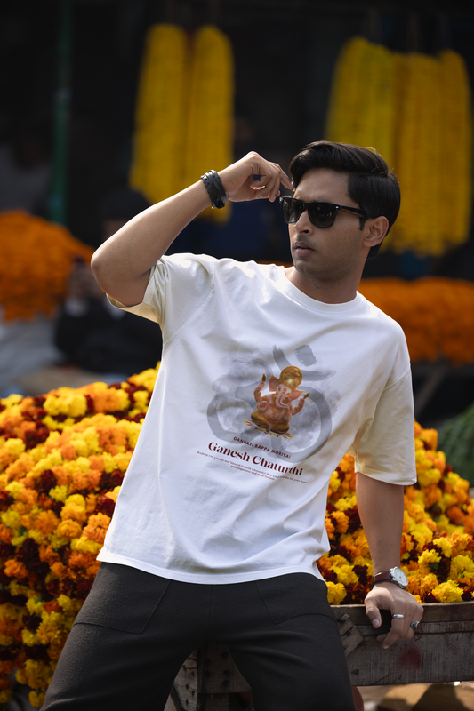 Lord Ganesh T-Shirt for Ganesh Chaturthi - Limited Edition Festival Wear