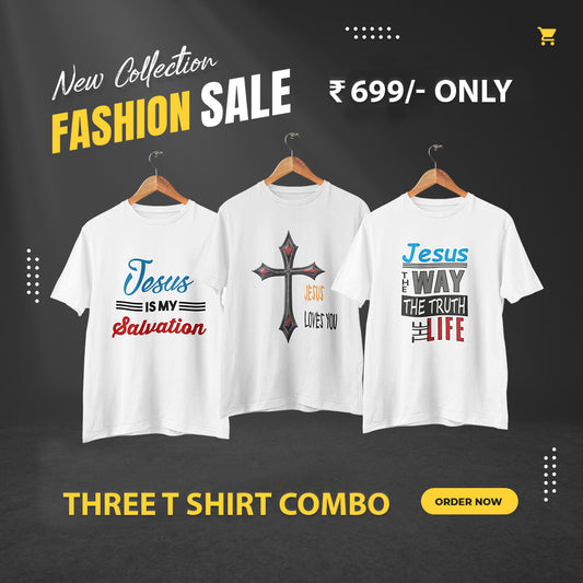 YouWe Fashion - "Divine Jesus" White Dry Fit T-Shirt