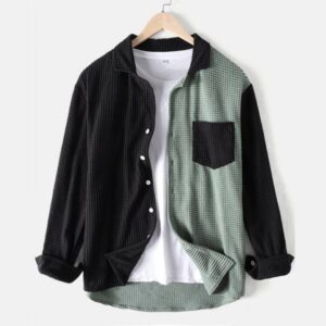 youwe fashion dual color shirt